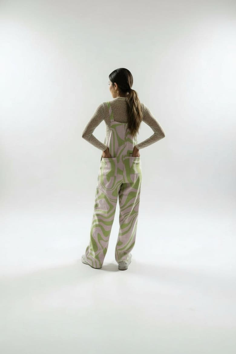 Doodle Mesh Top, Alternate, color, Green