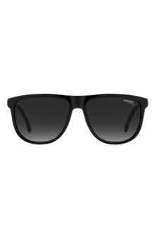Carrera Eyewear 58mm Gradient Polarized Square Sunglasses