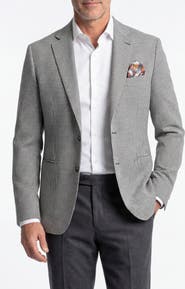 PinoPorte Houndstooth Two-Button Sport Coat