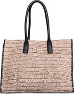 Walter Baker Sailor Raffia Tote Bag