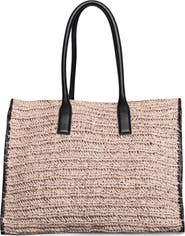 Walter Baker Sailor Raffia Tote Bag