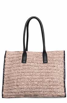 Walter Baker Sailor Raffia Tote Bag