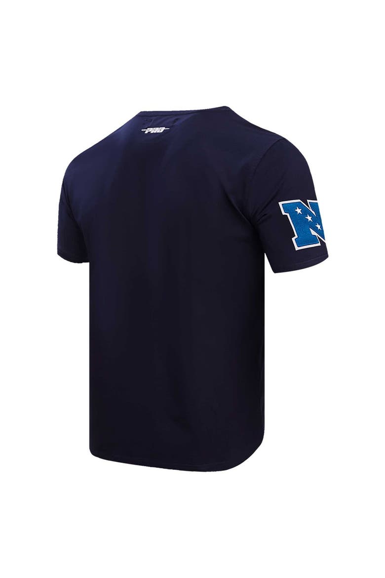Men's Pro Standard Navy Dallas Cowboys Hybrid T-Shirt, Alternate, color, Navy