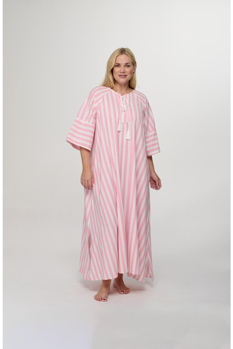 Bridget Dress, Alternate, color, Pink / White