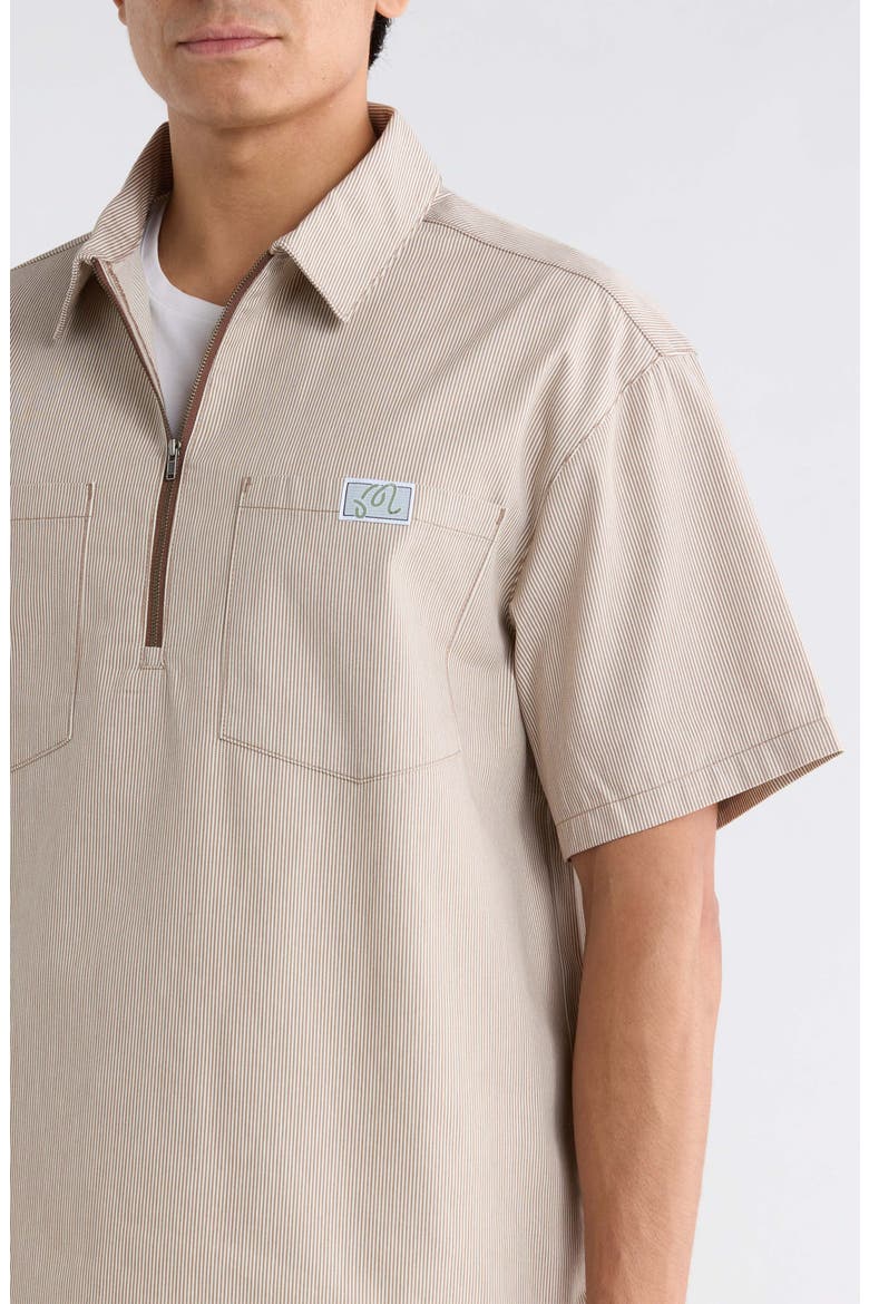 Hickory Cotton Blend Pullover, Alternate, color, HICKORY BROWN STRIPE