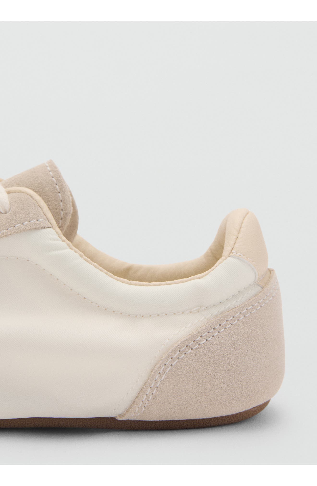 Mixed Media Sneaker, Alternate, color, WHITE