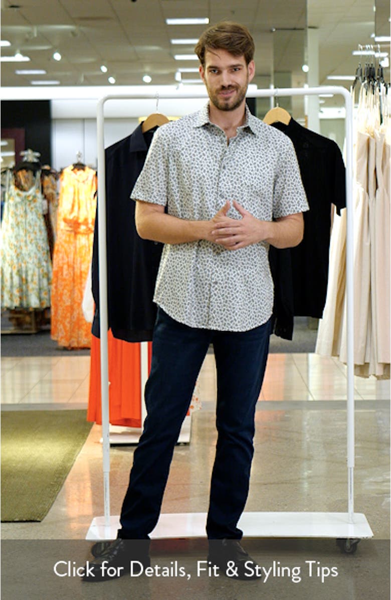 Miles OoohCotton<sup>®</sup> Short Sleeve Button-Up Shirt, sales video thumbnail