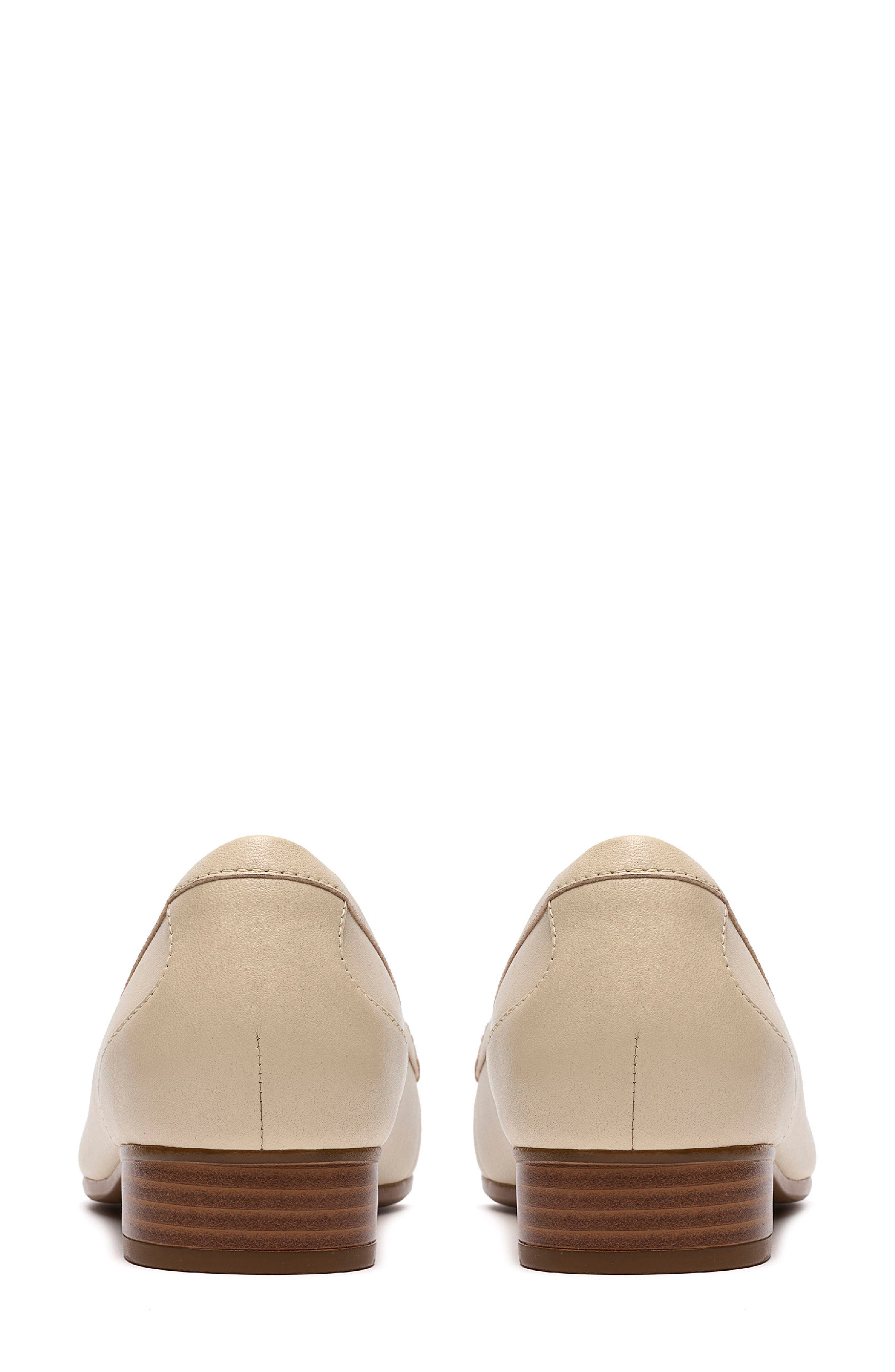 Juliet Mia Loafer, Alternate, color, CREAM LEATHER