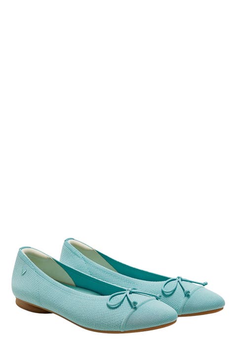 Almond-Toe Bow Flats (Tiana)