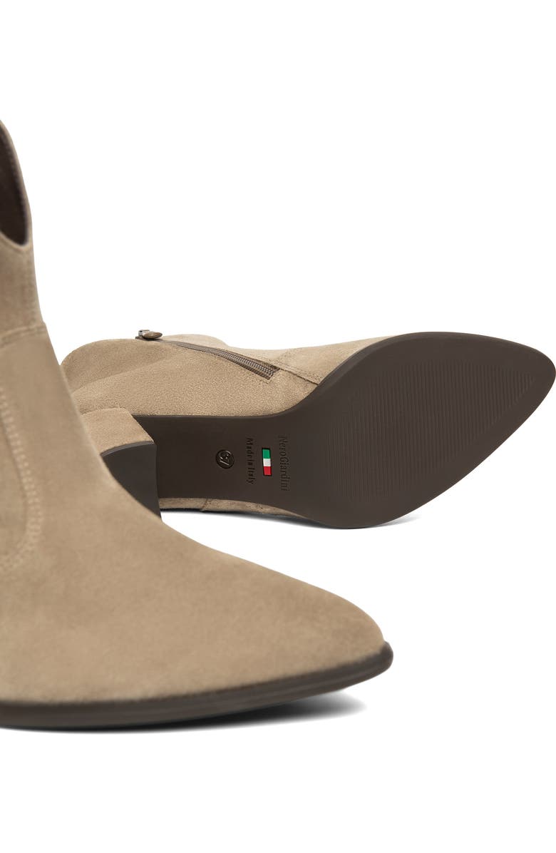 NeroGiardini V-Cut Bootie, Alternate, color, Taupe