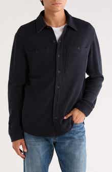 Vince Piqué Shirt Jacket