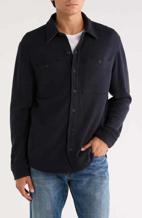 Vince Piqué Shirt Jacket