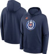 Nike Men's Nike Navy Detroit Tigers Cooperstown Collection Logo Club Pullover Hoodie