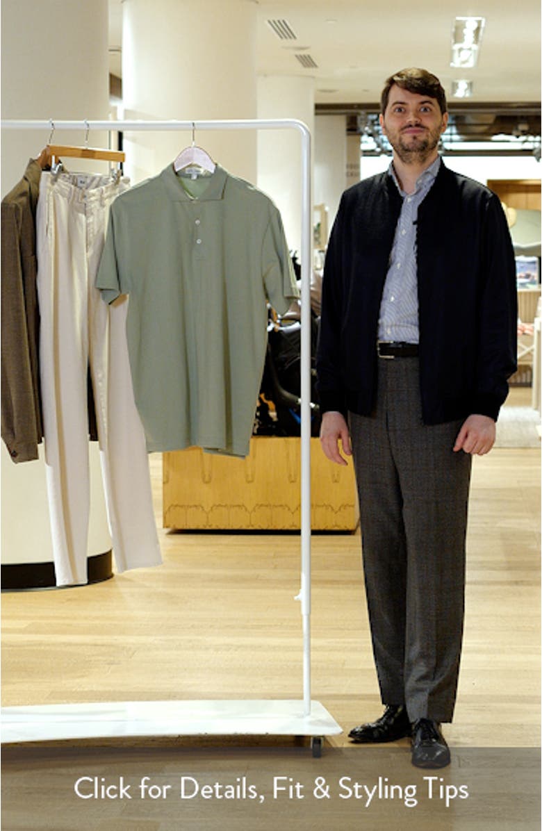 Crown Relaxed Fit Cotton Polo, sales video thumbnail