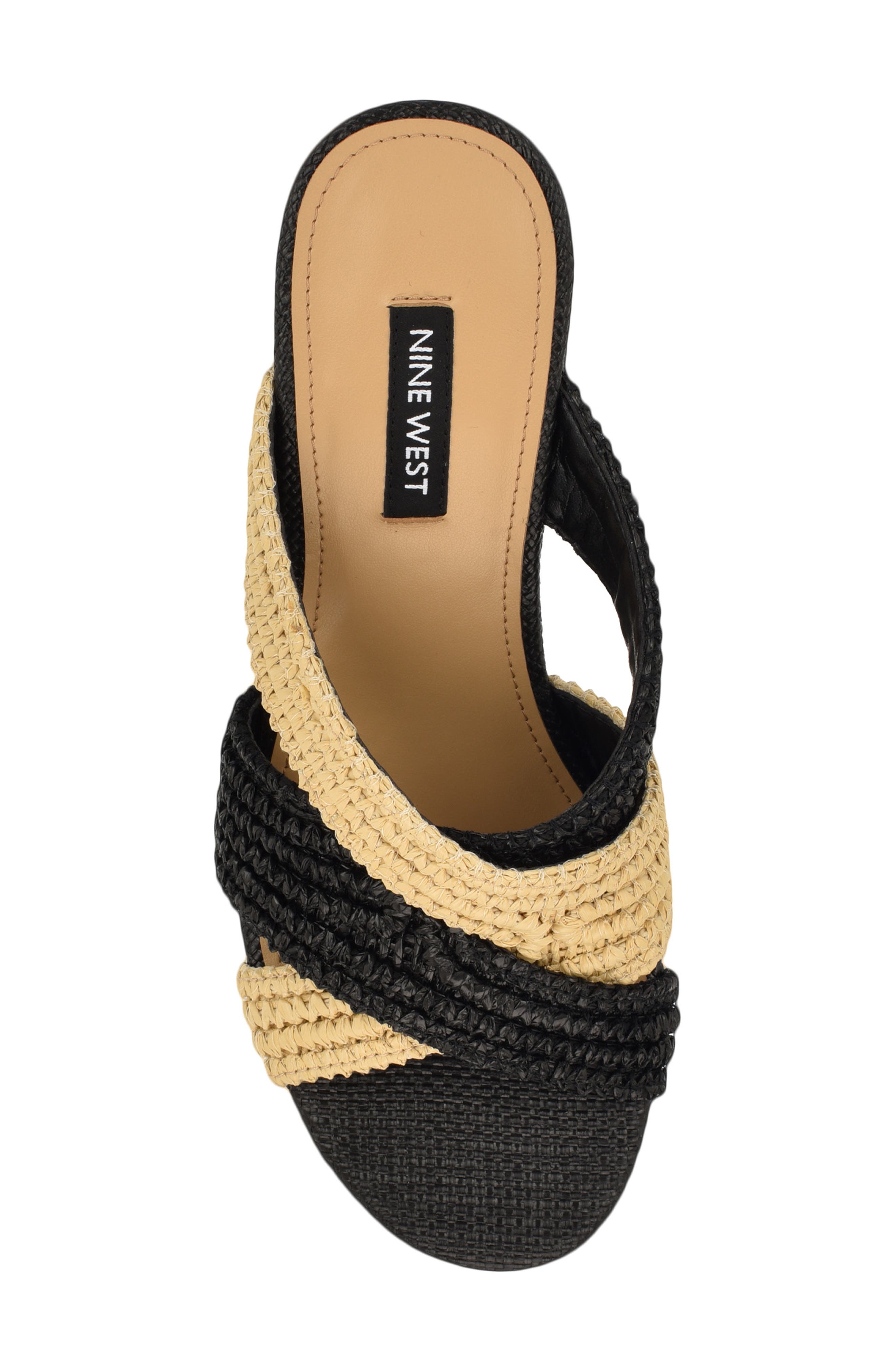 Nine West Bemay Platform Sandal, Alternate, color, Black 002