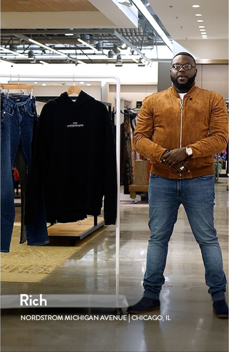 Embroidered Logo Cotton Hoodie, sales video thumbnail