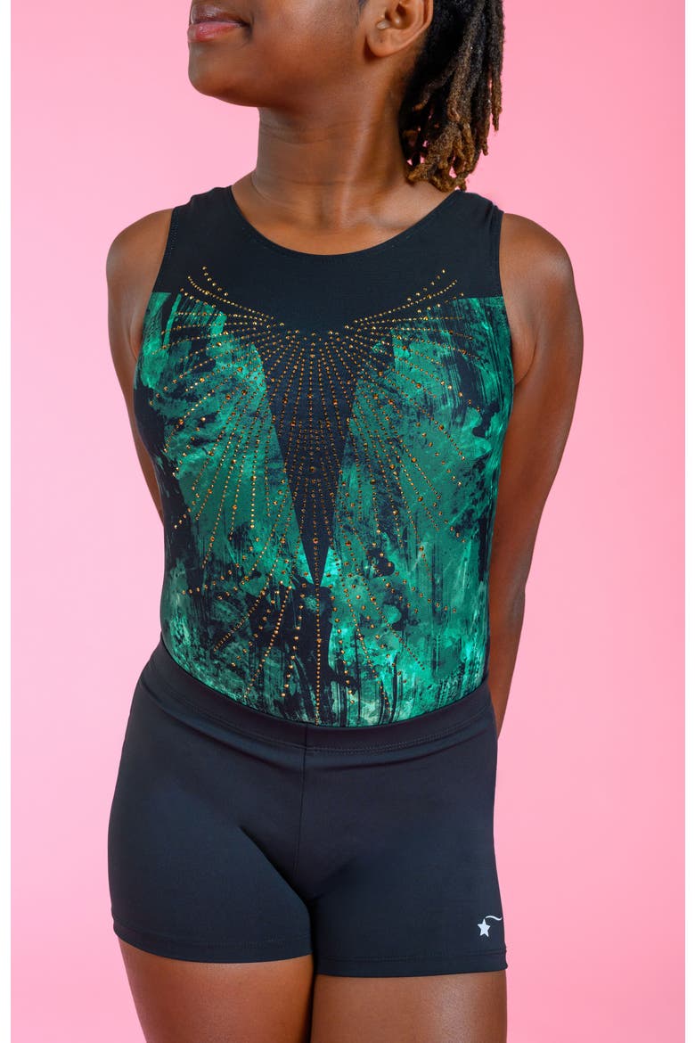 Emerald City Leotard, Alternate, color, Emerald City
