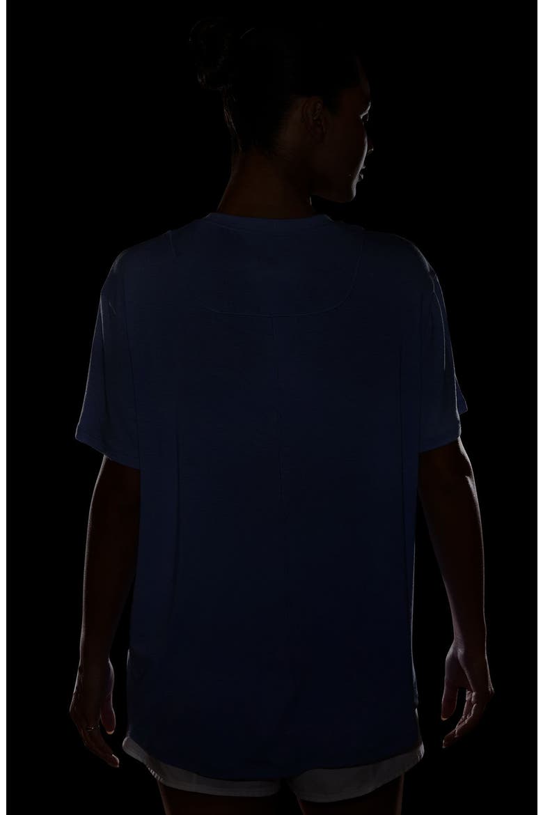 One Relaxed Dri-FIT T-Shirt, Alternate, color, SAPHRE/ WHITE