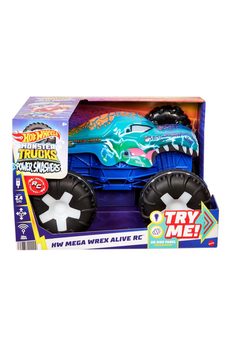 Monster Trucks Power Smasher Mega Wrex Alive RC™ Truck, Alternate, color, NONE