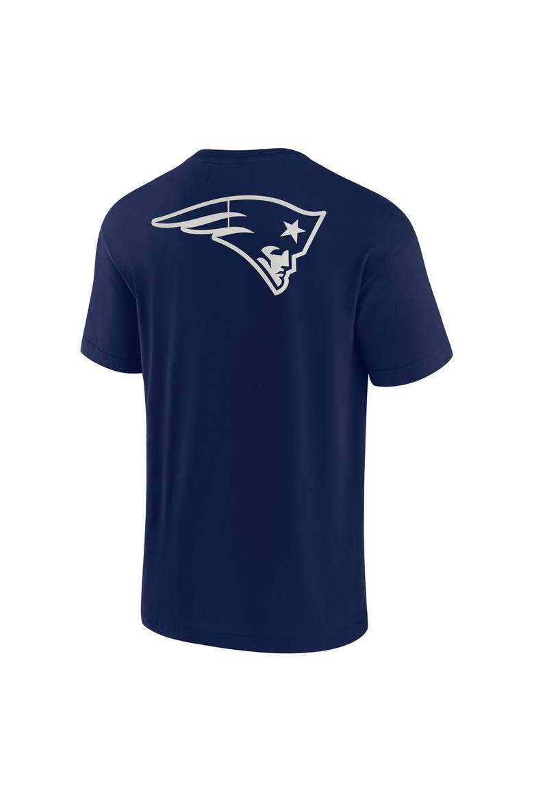 Unisex Fanatics Signature Navy New England Patriots Elements Super Soft Short Sleeve T-Shirt, Alternate, color, Navy