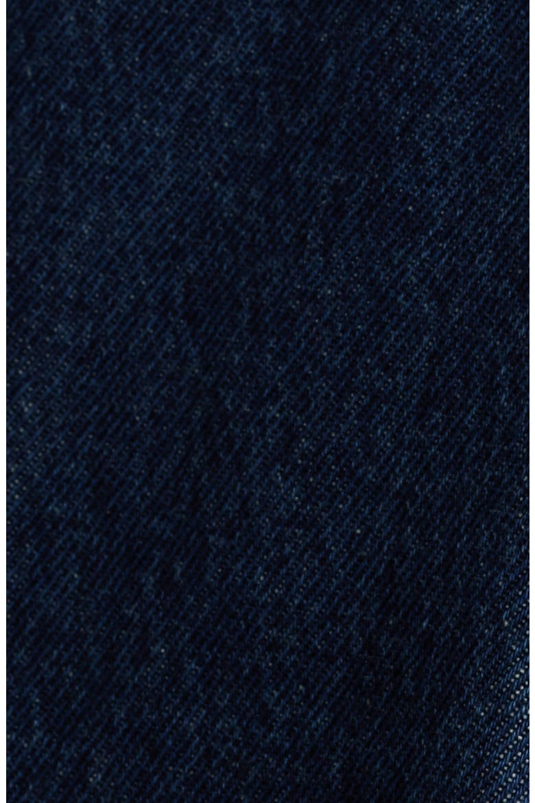 Classic Denim Trench Coat, Alternate, color, DARK WASH