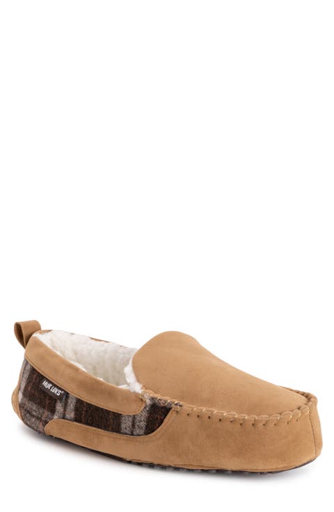 Emmett Faux Shearling Lined Slipper (Men)