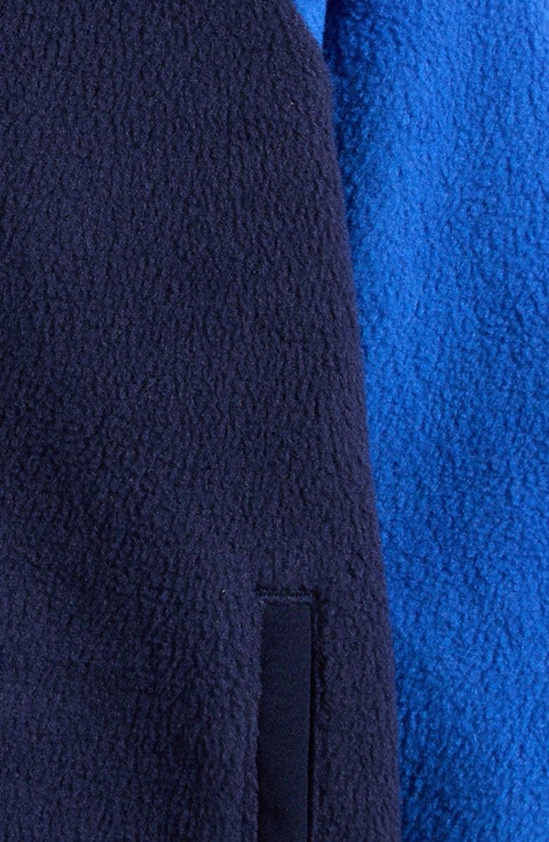 vineyard vines Colorblock Fleece Hooded Jacket, Alternate, color, 