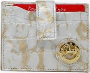 Cavalinho Gallop Patent Leather Card Holder 576