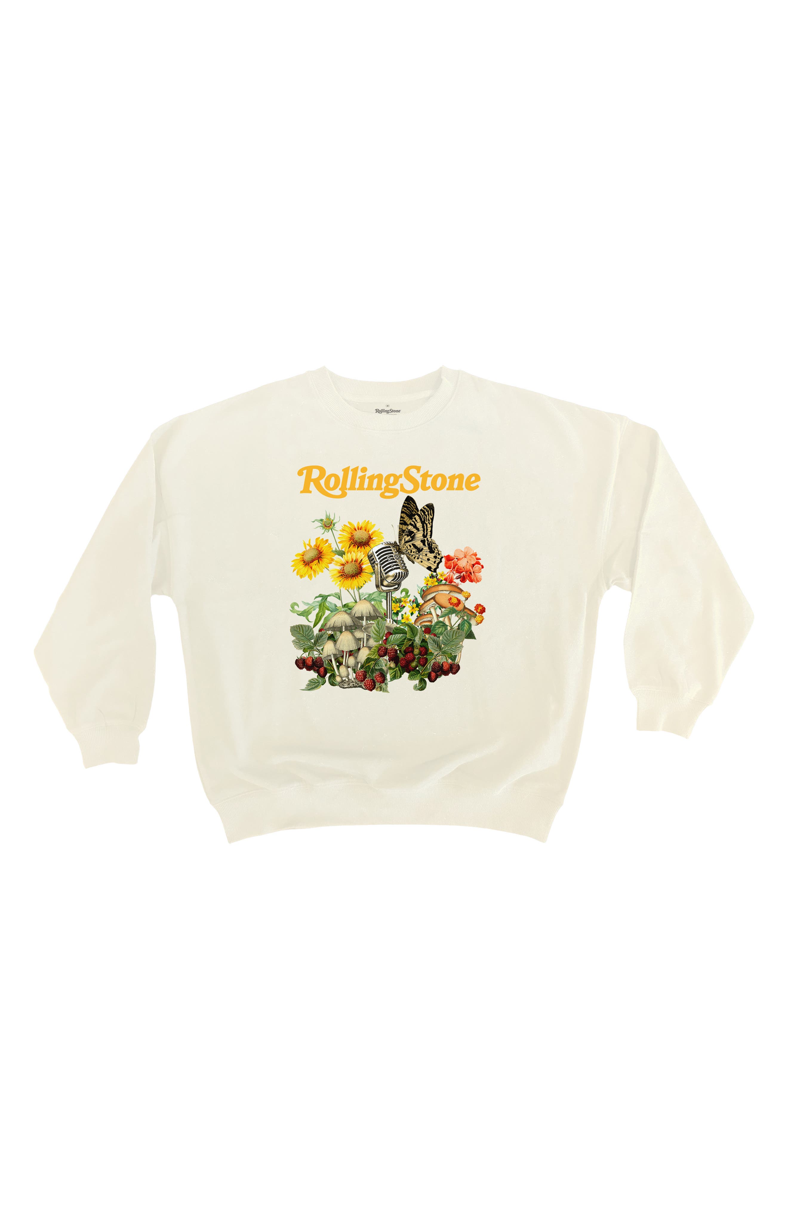 Ripple Junction Rolling Stone Mag Springtime Sweatshirt