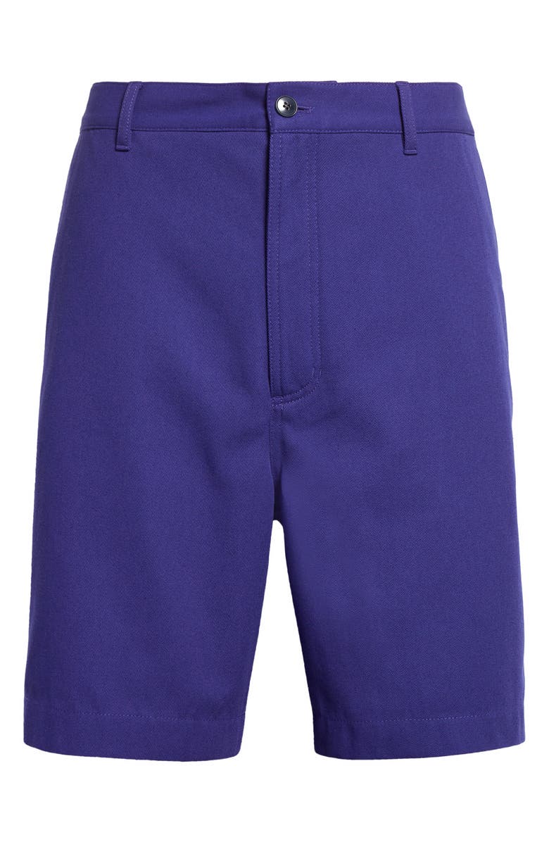 Acne Studios Oversize Cotton Blend Shorts, Alternate, color, 
