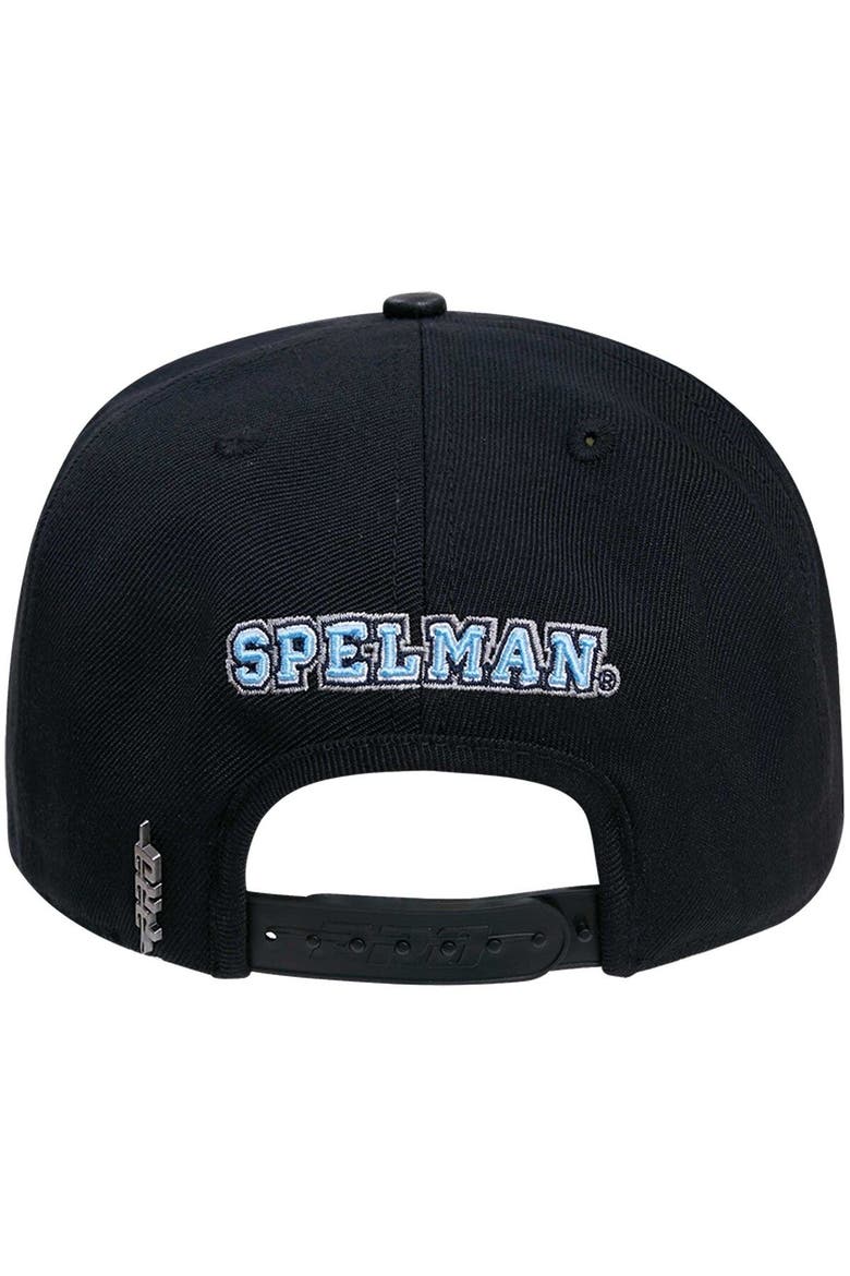 Men's Pro Standard Black Spelman College Jaguars Arch Over Logo Evergreen Snapback Hat, Alternate, color, Black