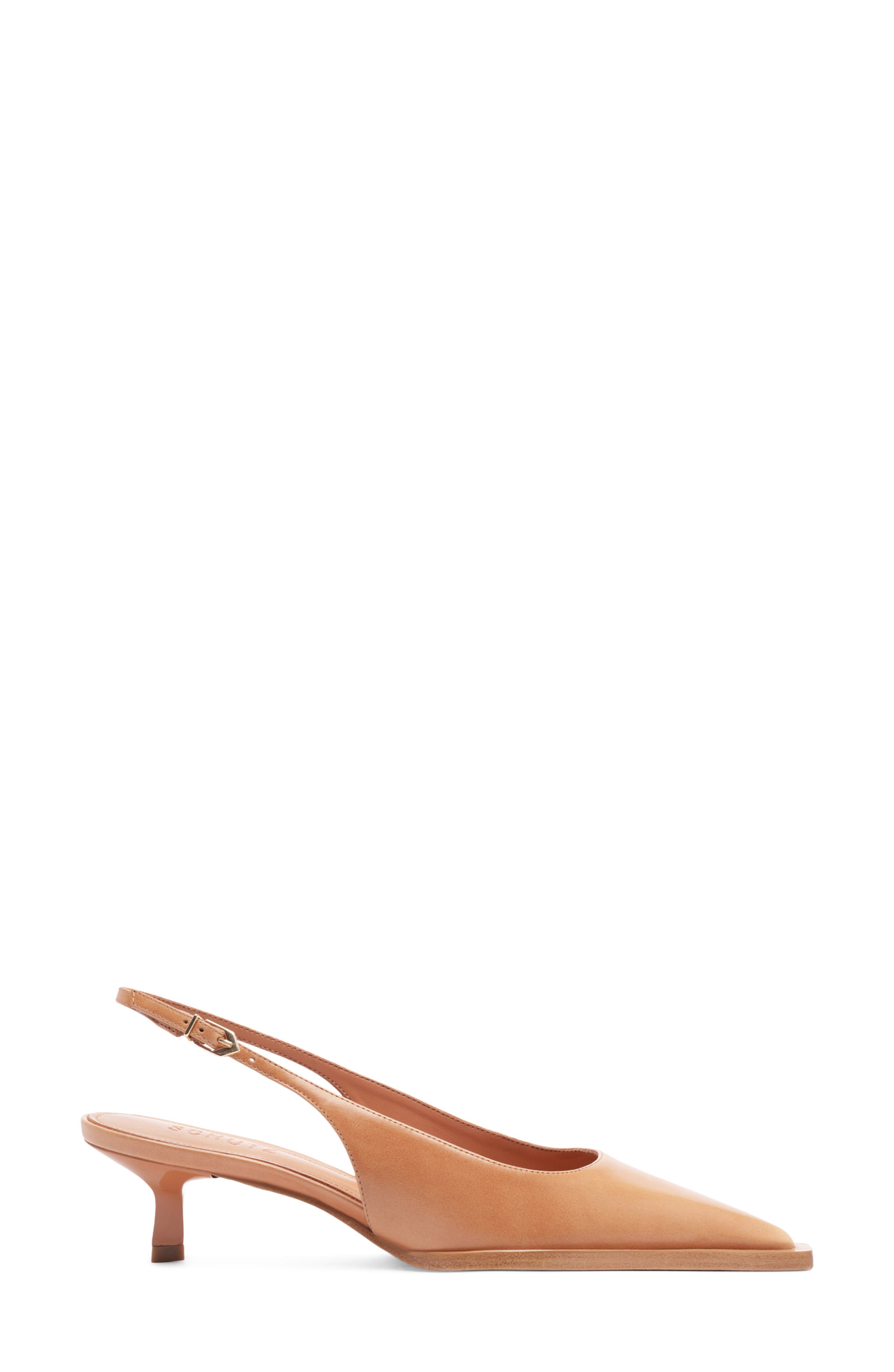 Schutz Daria Slingback Pump, Alternate, color, Earth Clay