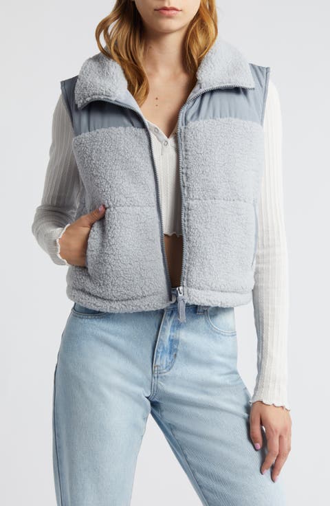 Fleece Lined Puffer Vest
