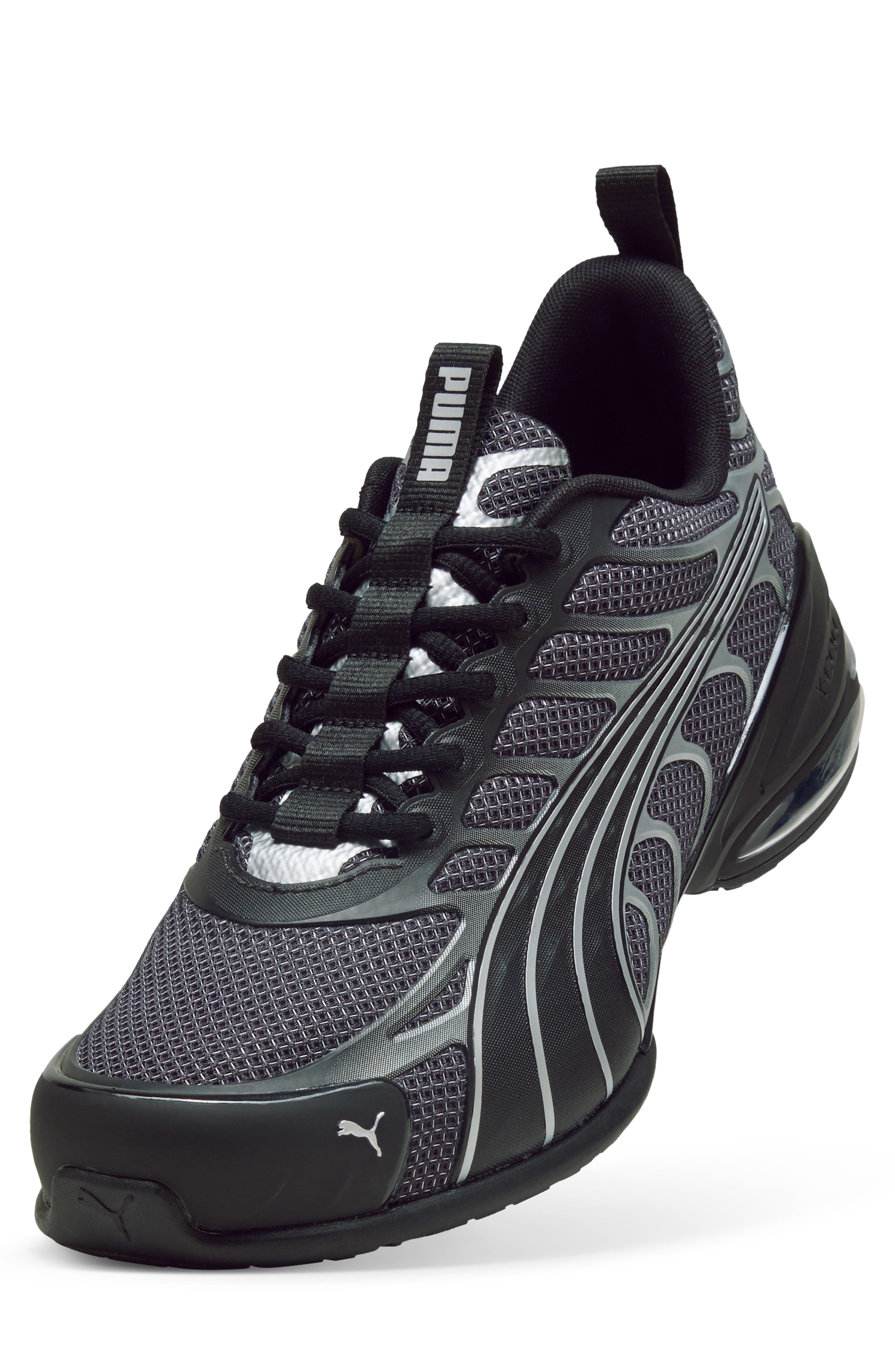 PUMA Voltra Sneaker, Alternate, color, Puma Black/ Puma Silver/ Gray