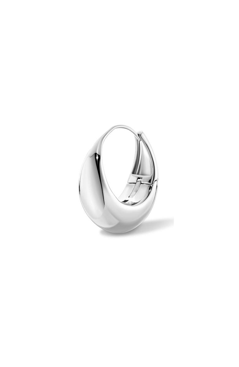 RC RETRO CHIC Drop Hoop Earrings, Alternate, color, Silver