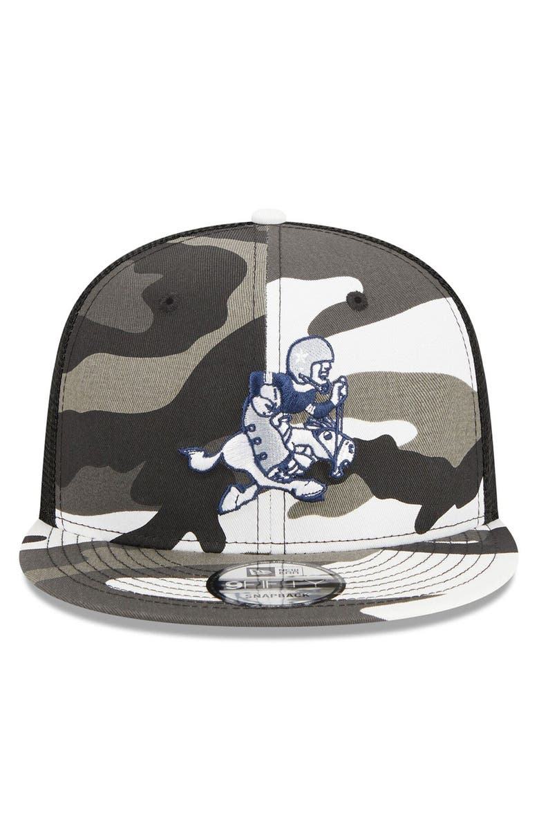 New Era Men's New Era Urban Camo Dallas Cowboys 9FIFTY Trucker Snapback Hat, Alternate, color, Camo