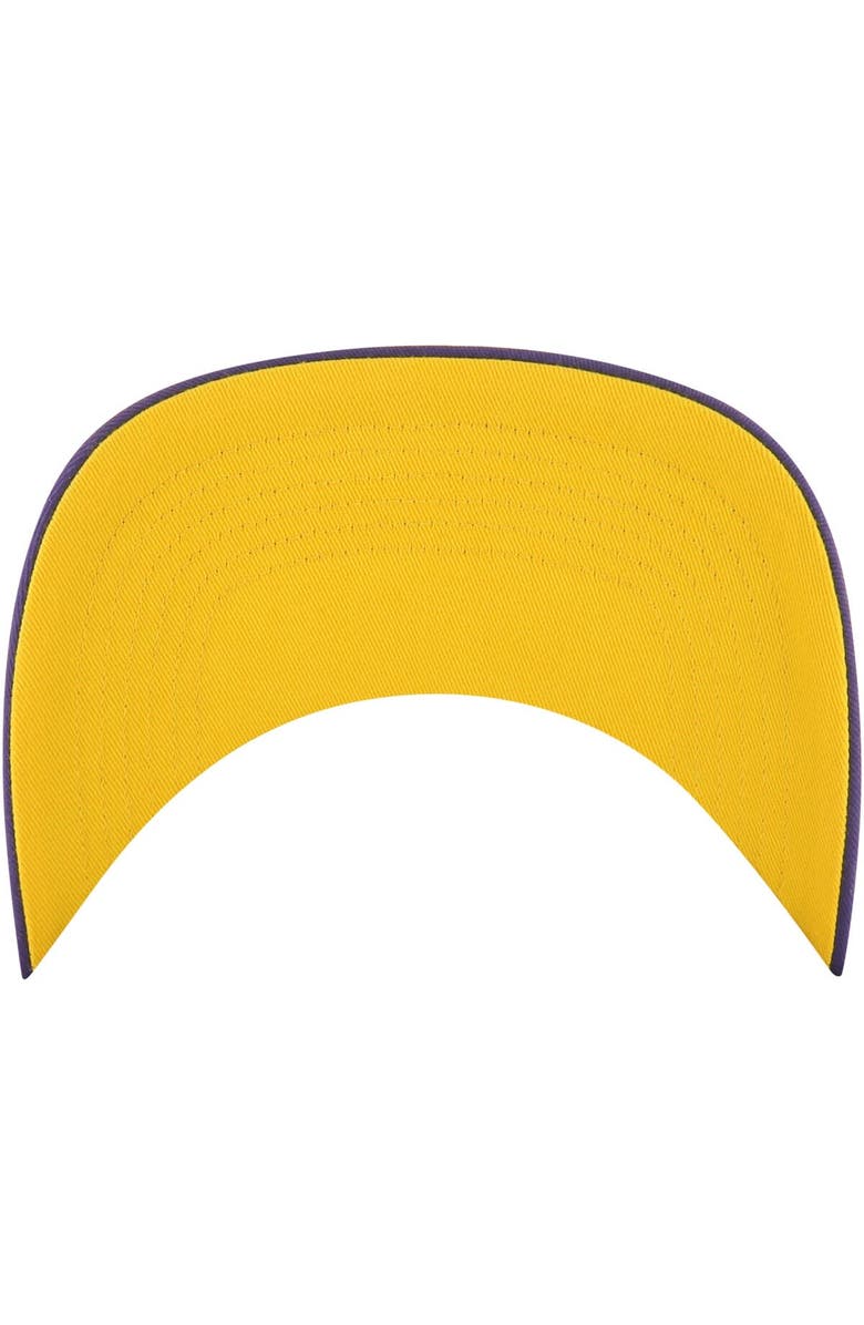 '47 Men's '47 Purple Los Angeles Lakers Ring Tone Hitch Snapback, Alternate, color, Purple