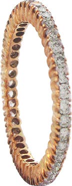Sethi Couture Prong Set Diamond Band Ring