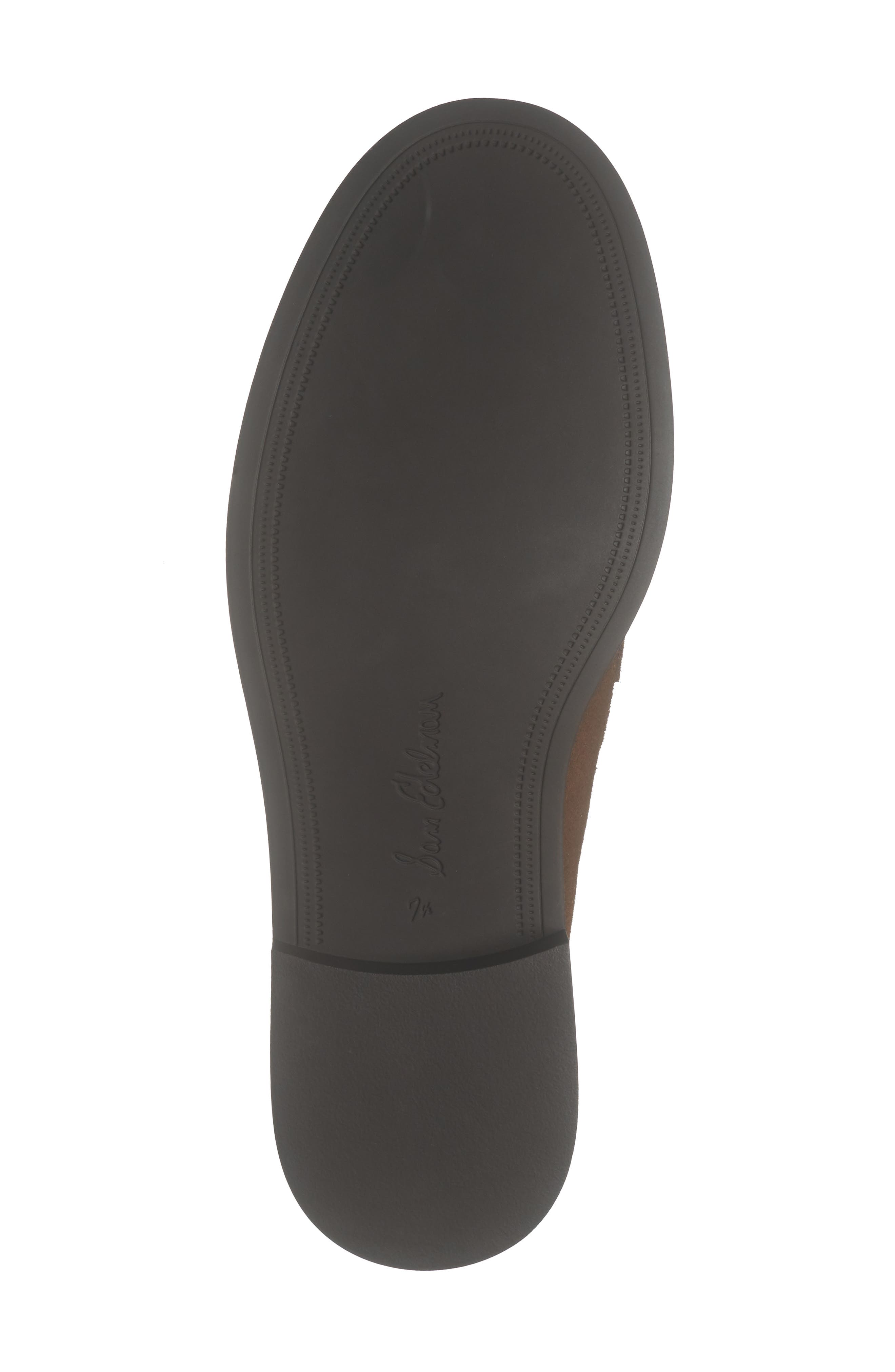 Enya Leather Loafer, Alternate, color, DARK TERRA TOFFEE