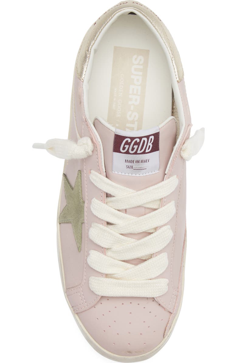 Golden Goose Super-Star Sneaker, Alternate, color, Light Pink/ Ice/ Platinum