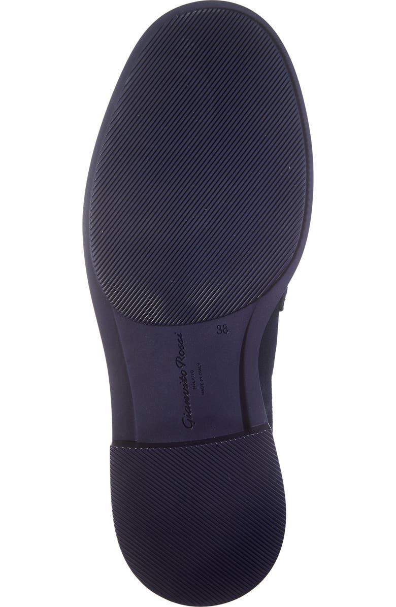 Gianvito Rossi Harris Penny Loafer, Alternate, color, Navy