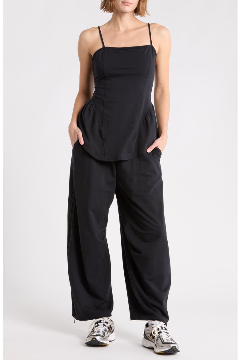 Stay with It Two-Piece Set, Main, color, BLACK