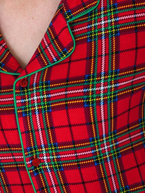 Rufflebutts Ruffle Flare Pajama Set In Red