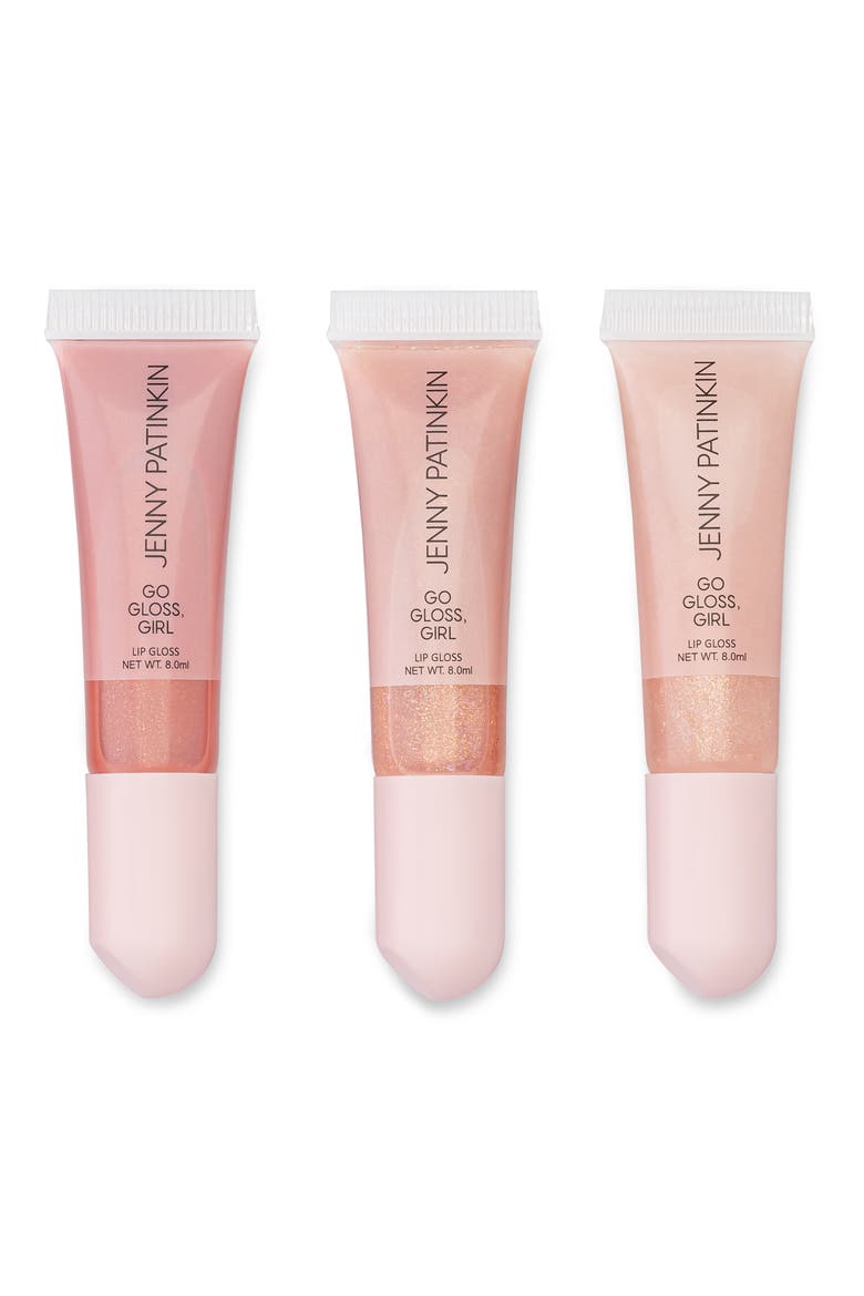 Go Gloss, Girl Lipgloss Set, Alternate, color, PINK/ PEACH/ BEIGE