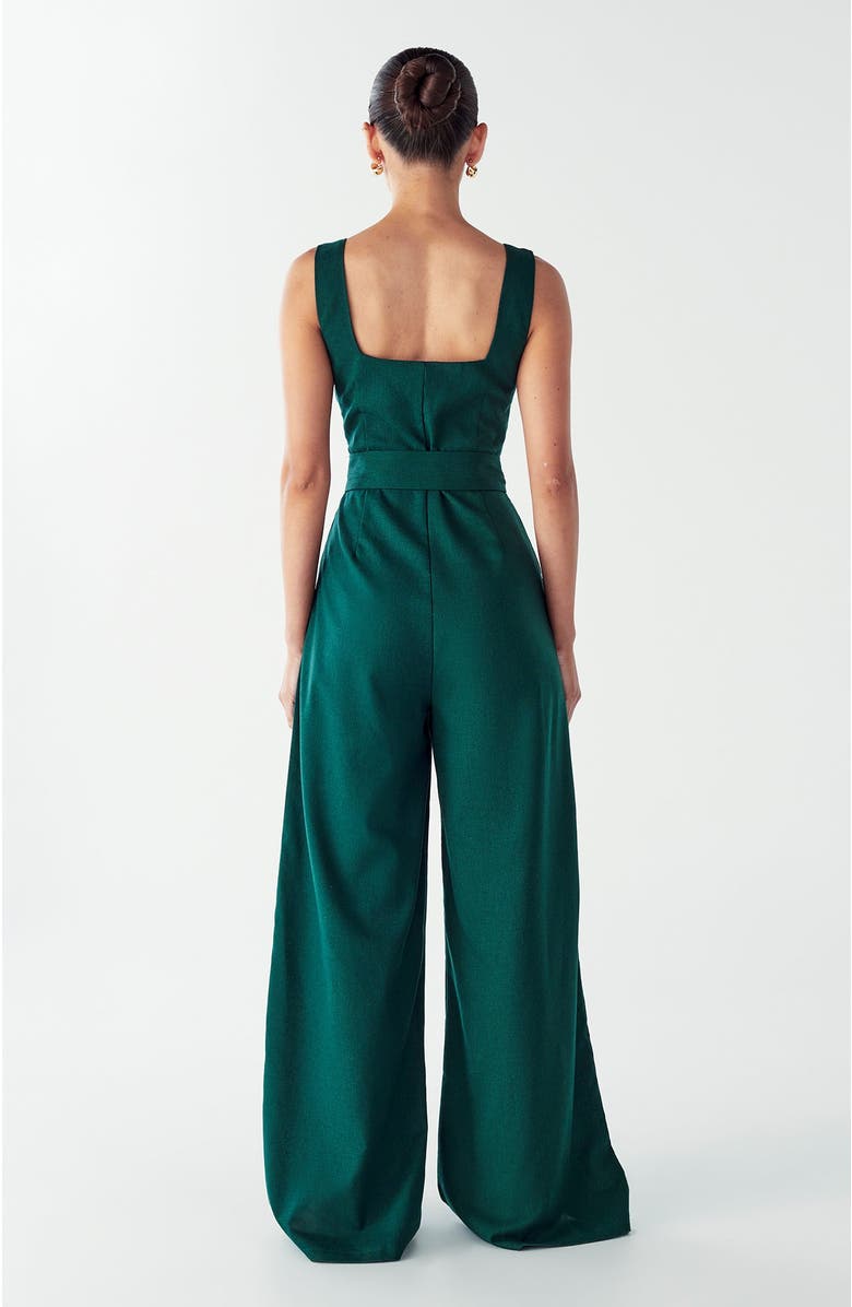 WILLA Graces Jumpsuit, Alternate, color, Emerald