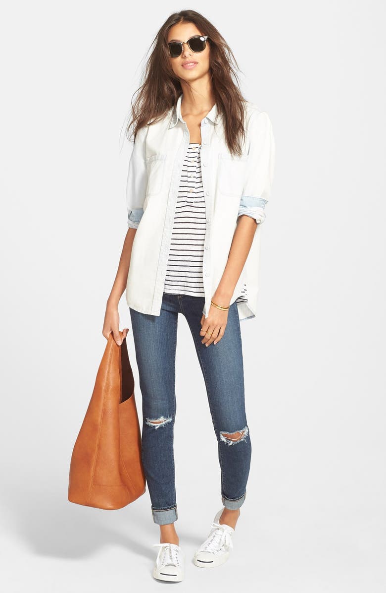 Treasure & Bond Treasure&Bond Chambray Shirt, Alternate, color,