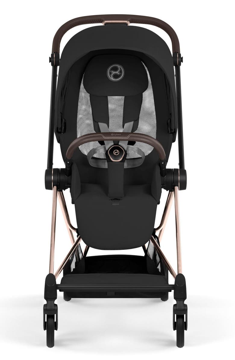 CYBEX Mios Compact Stroller – Platinum Collection, Alternate, color, Rose Gold/ Sepia Black
