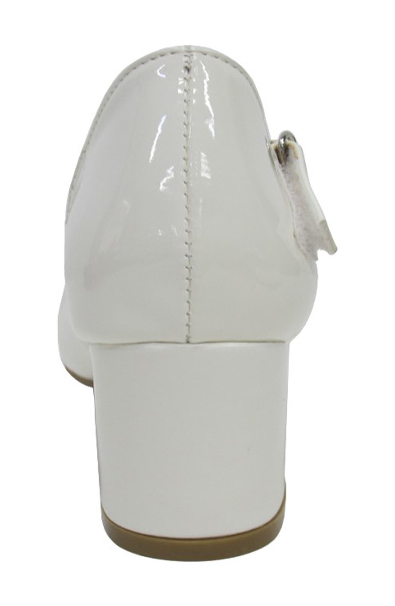 JELLYPOP Kids' Audrina Bow Pump, Alternate, color, White