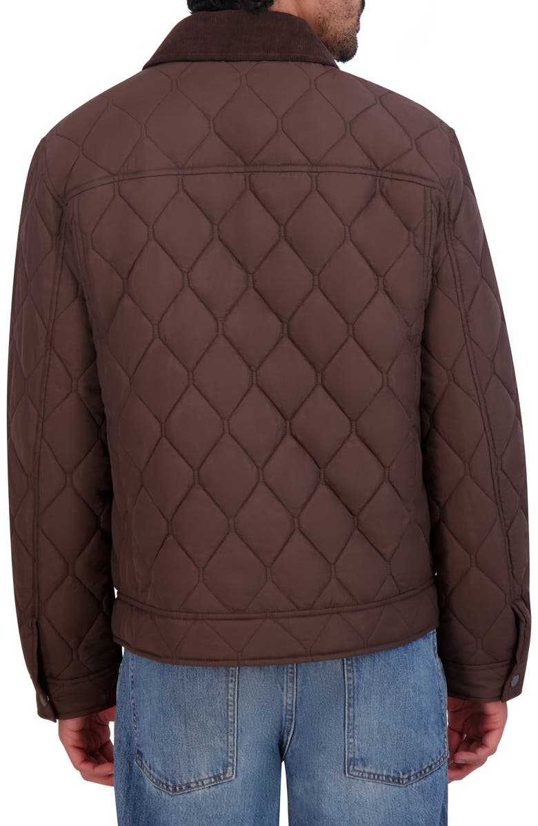 Cole Haan Diamond Quilted Jacket, Alternate, color, Wren