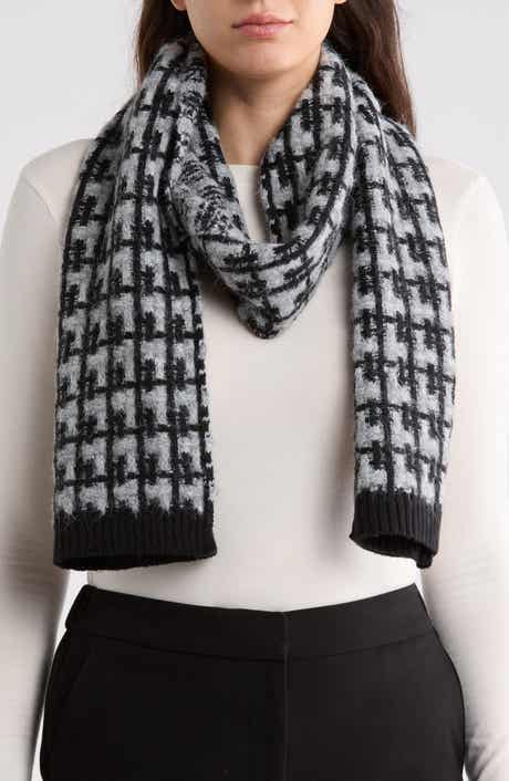 Grid Knit Scarf